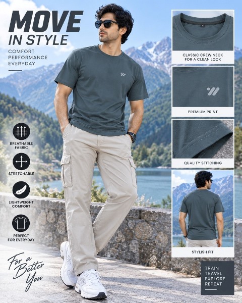 SPORTS TEES PLAIN H/S JTEX MLXL