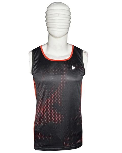 SLEEVE LESS L/S  JTE BK PRNT ONLY BLCK MLXL