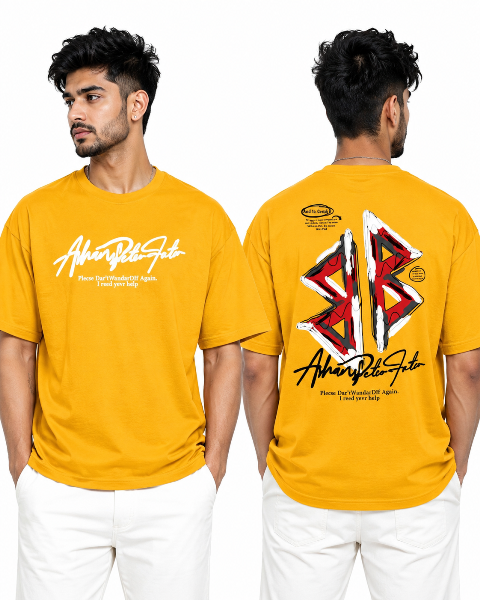 T SHIRT 5 SLEEVE  BRAND MIX PRNT JTE MLXL