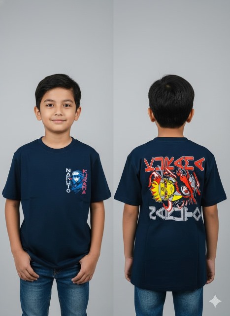 T SHIRTS JTE KIDS PRINTED DOWN SHOULDER 15